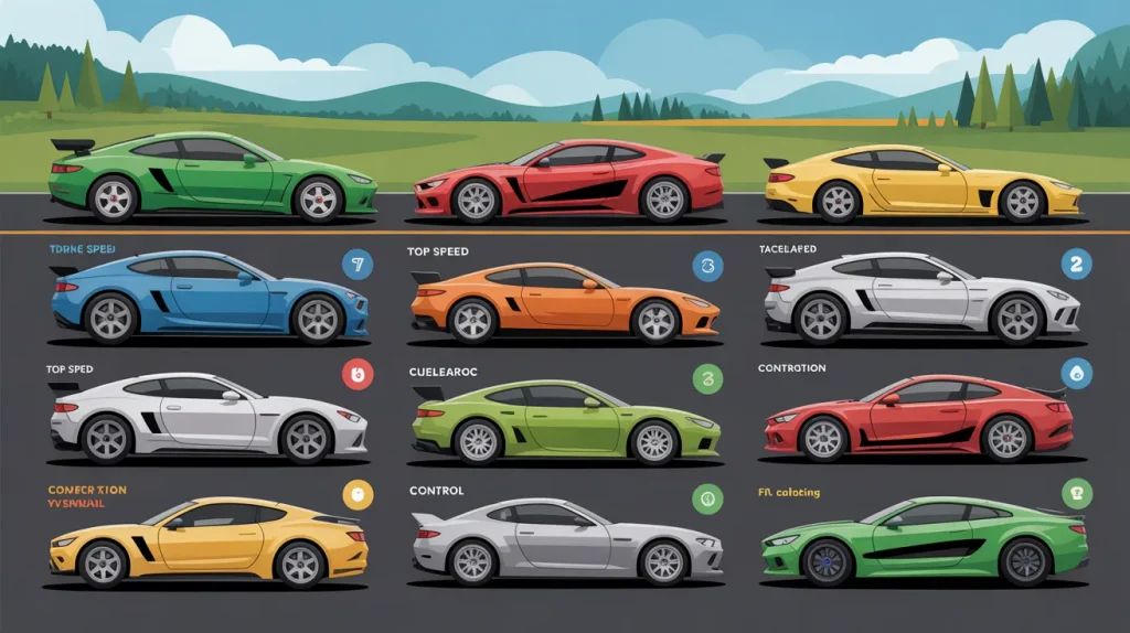 top 10 Drive Zone Online cars