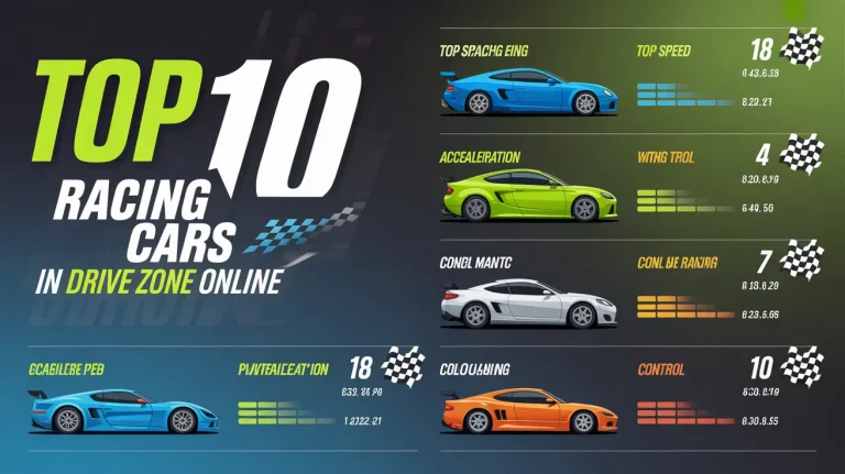 top 10 Drive Zone Online cars