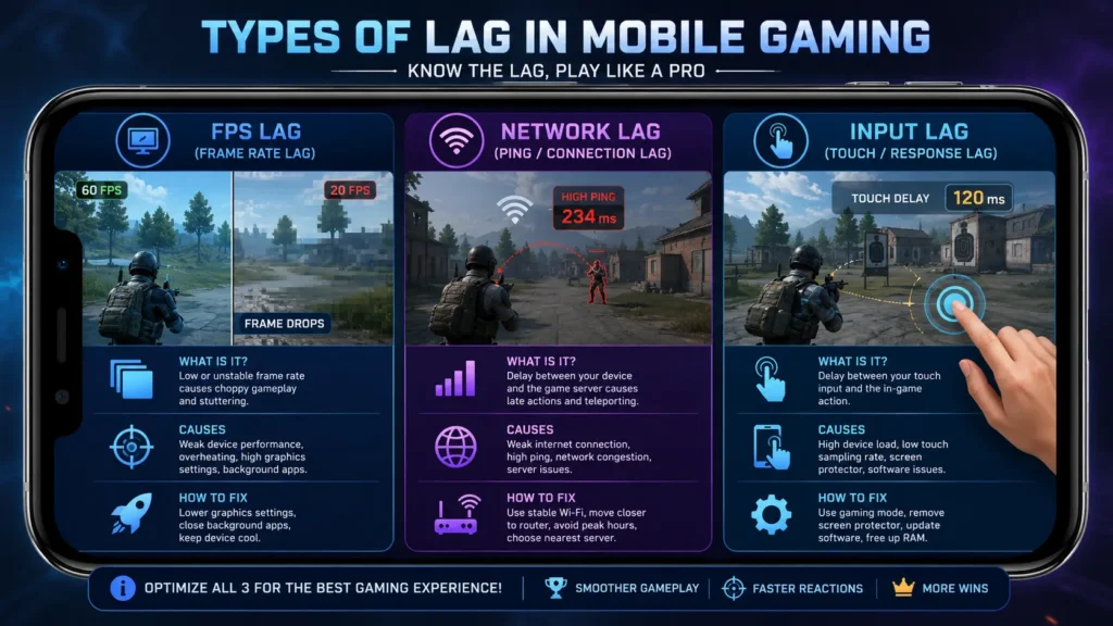 How to Reduce Lag in Mobile Games: The Complete Fix Guide for 2026 1 What Type of Lag Are You Actually Dealing With?