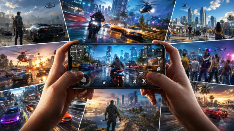Best Mobile Games Like GTA 5 for Android & iOS (2026) 4 best mobile games like GTA 2