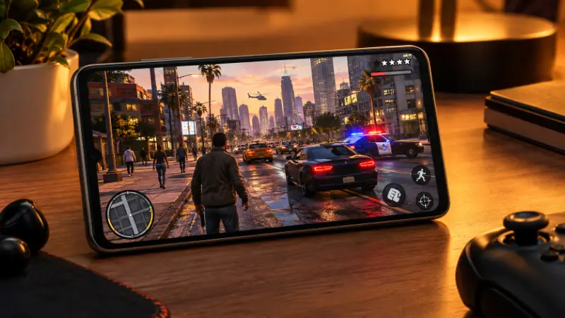 Best Games Like GTA 5 for Low-End Phones (2026): Real RAM, Size & Offline Data 4 Best Games Like GTA 5 for Low-End Phones